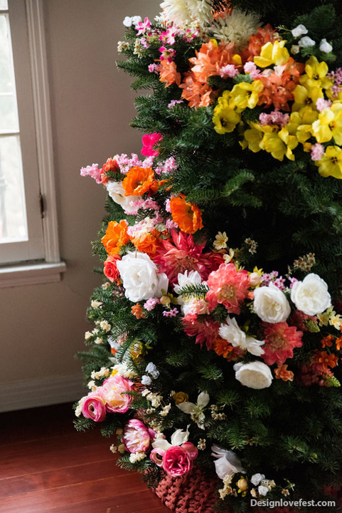 arbol-navidad-flores-decoracion